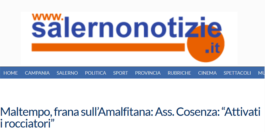Salerno notizie – 7 Novembre 2014
