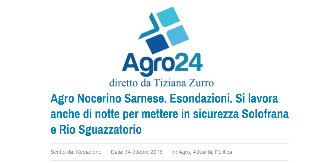 Agro24 – 14 ottobre 2015