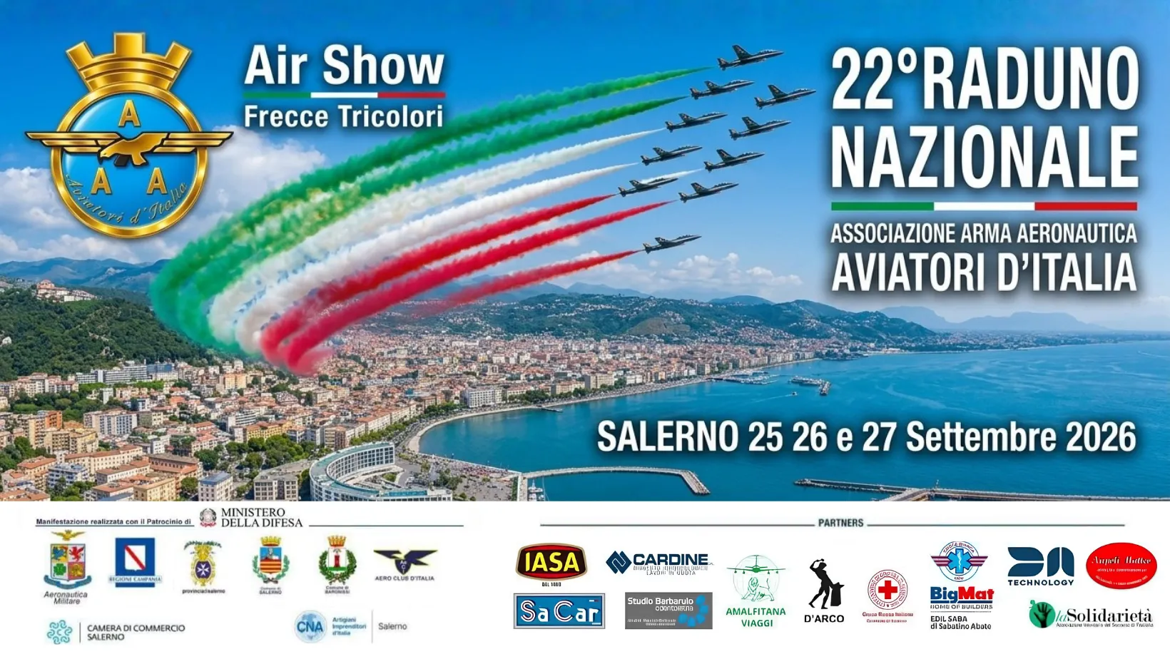 Cardine è Partner del 22° Raduno Nazionale Aviatori d’Italia
